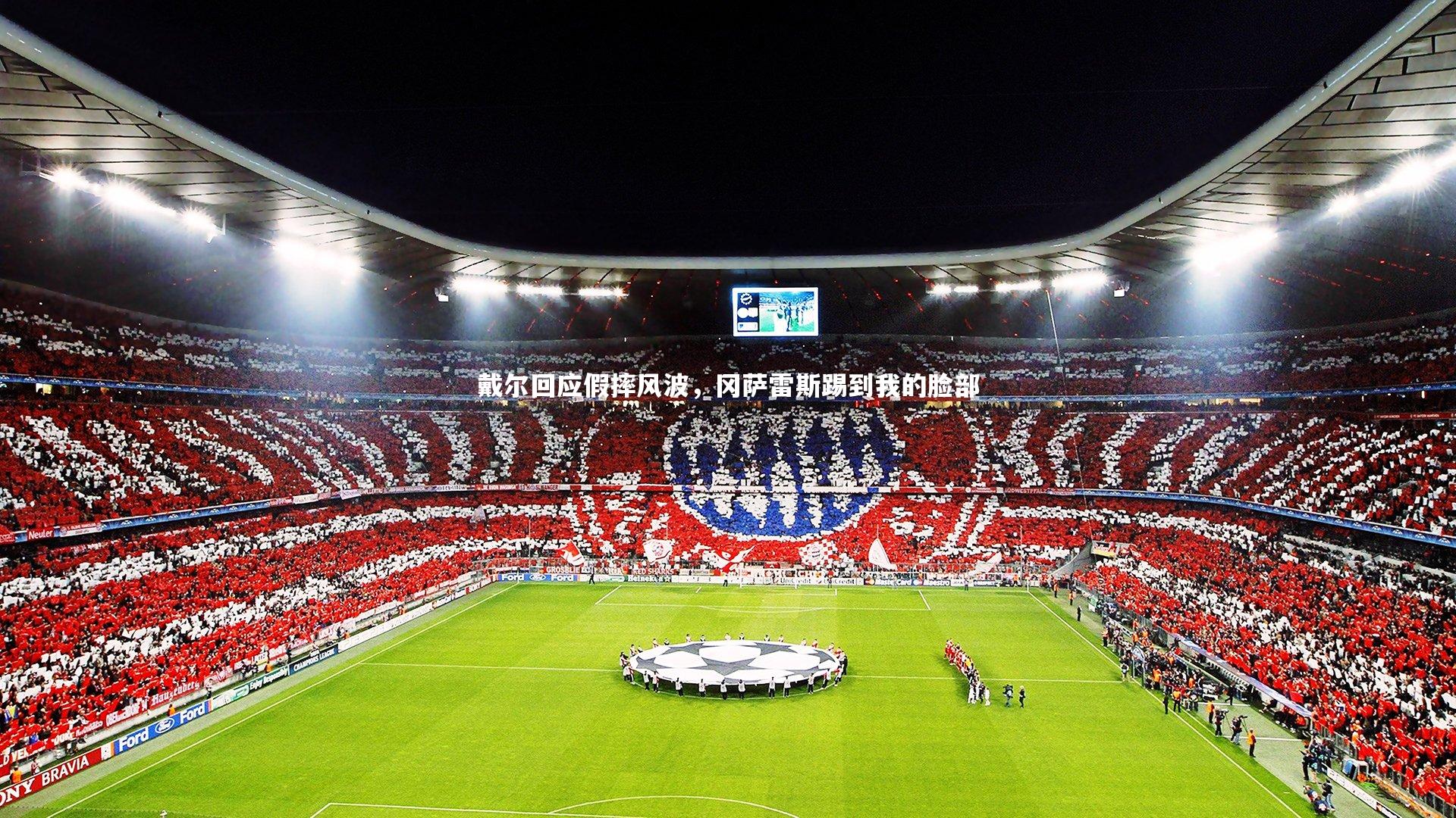 米兰体育官网_戴尔回应假摔风波，冈萨雷斯踢到我的脸部